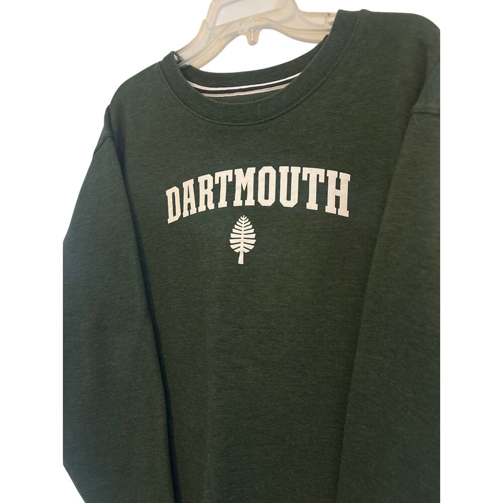 League 1991 Green Dartmouth Crew Neck Sweatshirt Size XL